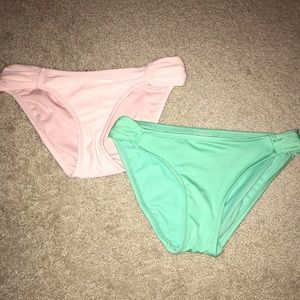 ONLY mint green bikini bottoms